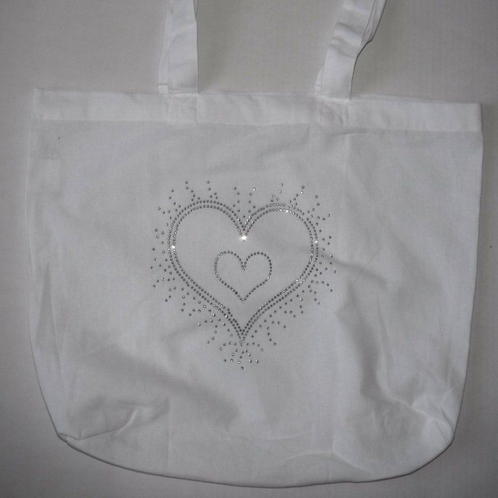 Reusable Tote Bag w/ Heart